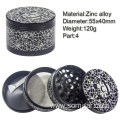 GZ010554SPOEM LOGO metal herb grinder smoke weed accessories